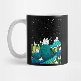 Of stars and mountains Mug